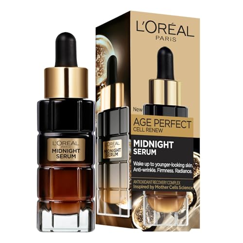 - L'Oreal Paris Midnight Serum Cell Renew | Age Perfect Anti-Oxidant -
