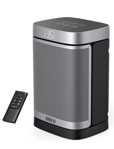 - Dreo Space Heater | 70° Oscillating Electric PTC Ceramic Heater with Thermostat -