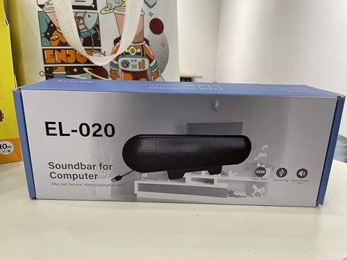 - ZETIY USB Speaker Sound Bar, Monitor Speaker for PC, USB Portable Computer Speaker