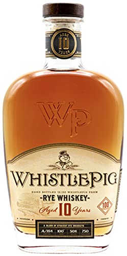 - WhistlePig 10 Years Old Rye Whiskey, Gift Box, 70cl