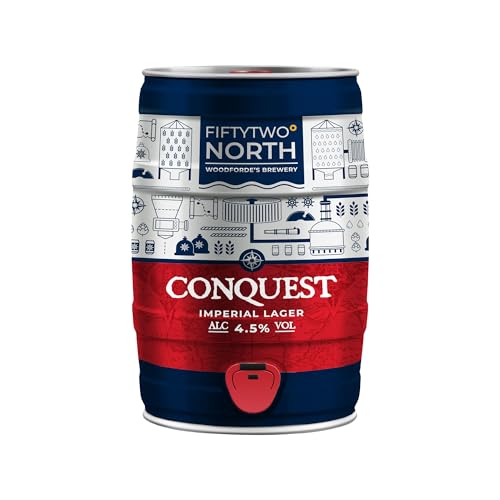- Fifty Two Degrees North Conquest 5 Litre Mini Keg -