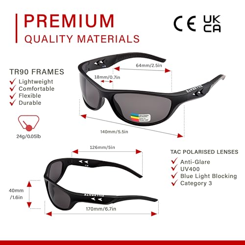 - ZILLERATE Polarised Sunglasses for Men & Women, Polarized Sports Sun Glasses