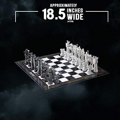 - The Noble Collection | Harry Potter Wizard Chess Set | Includes Chess Piece Storage Bags -