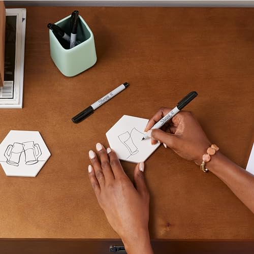 - Sharpie Permanent Markers | Ultra Fine Point for Precise Marks | Black Ink | 2 Marker Pens -