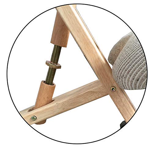 cinius Professional kneeling ergonomic chair with back, in several colours
