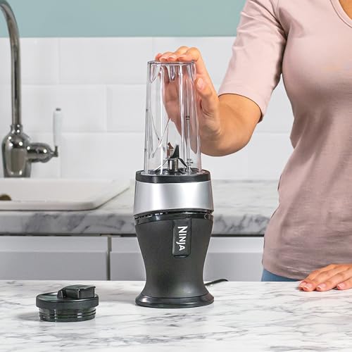 - Ninja 700W Slim Blender & Smoothie Maker | Silver/Black -