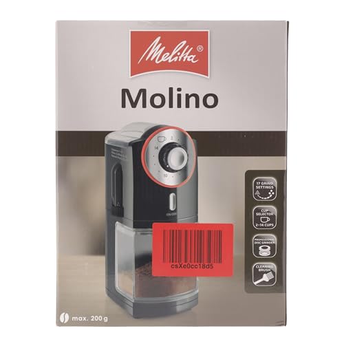 - Melitta Molino Coffee Grinder | 1019-01 | Electric Coffee Grinder -