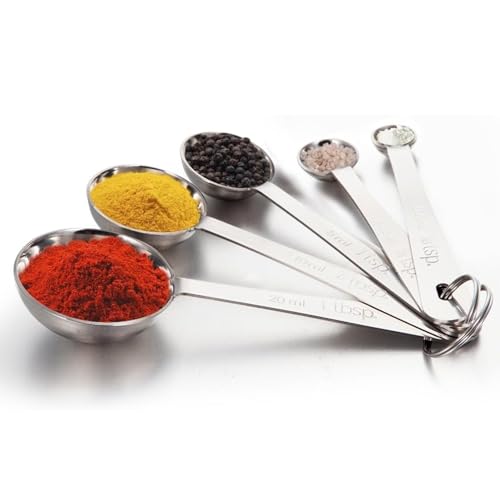 - HAUSPROFI | 13 Piece Stainless Steel Measuring Cups and Spoons Set -