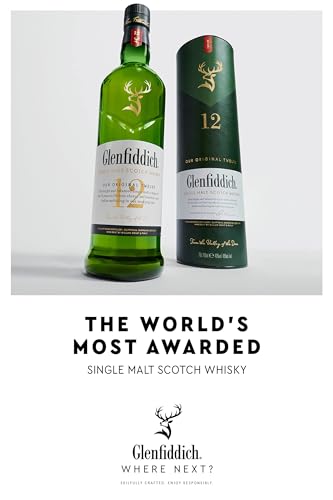 - Glenfiddich 12 Year Old Single Malt Scotch Whisky | 70cl -