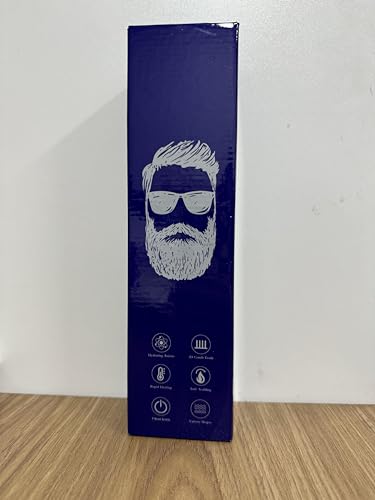 - Lidasen Beard Straightener Combs for Men | Multifunctional Ionic Hair Beard Straightener Brush | Heated Beard Brush -