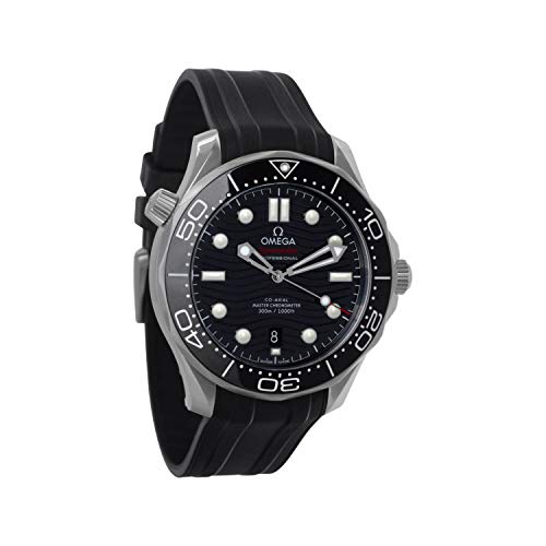 - Omega Seamaster Diver 300M 42MM Black Dial Mens Watch -