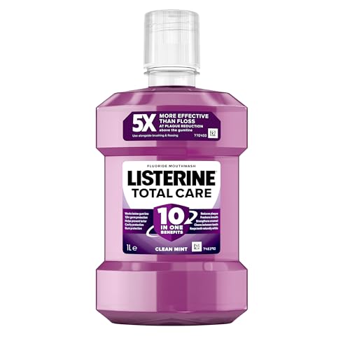 - Listerine Total Care Antibacterial Mouthwash | Caring and Cleansing Mouthwash -