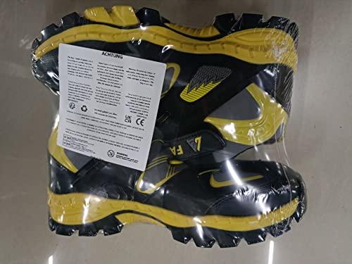 - Unitysow Boys Trekking & Hiking Footwear - Kids Walking Boots - Waterproof Trainers - Yellow,6.5 UK -