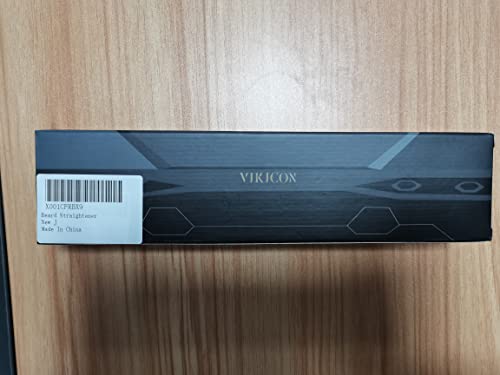 - VIKICON Beard Straightener, 30s Quick Heated Beard Brush -