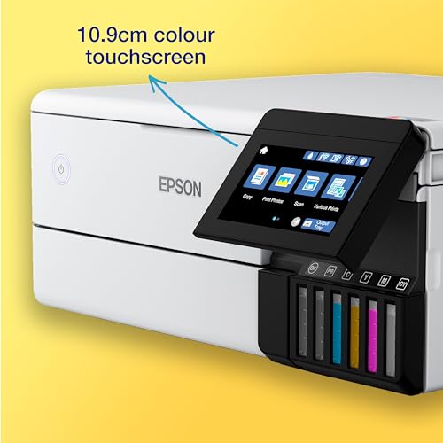 - Epson EcoTank ET-8500 A4 Wi-Fi Ink Tank Photo Printer -
