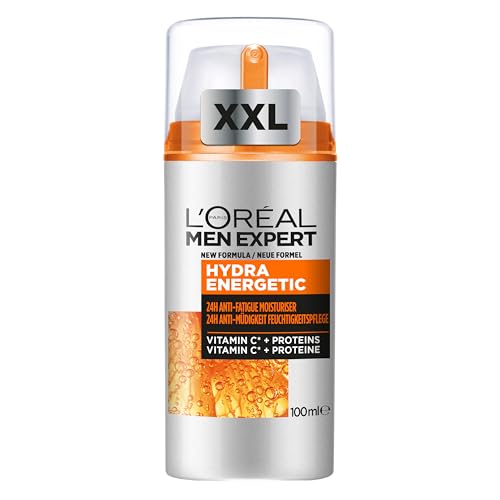 - L'Oreal Men Expert Anti-Fatigue Moisturiser | Hydra Energetic Men's Moisturiser -