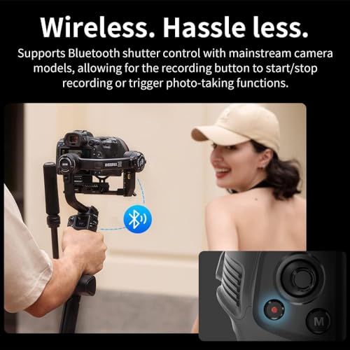 - Zhiyun Weebill 3S, Camera Stabilizer,3-Axis Gimbal for DSLR and Mirrorless Camera, Professional Video Stabilizer for Sony Canon Nikon Panasonic Fujifilm