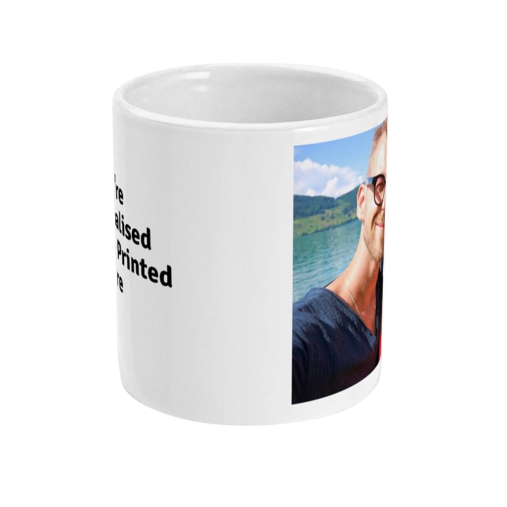 - Personalised Mug | Printed with Your Photo and Text or Logo -