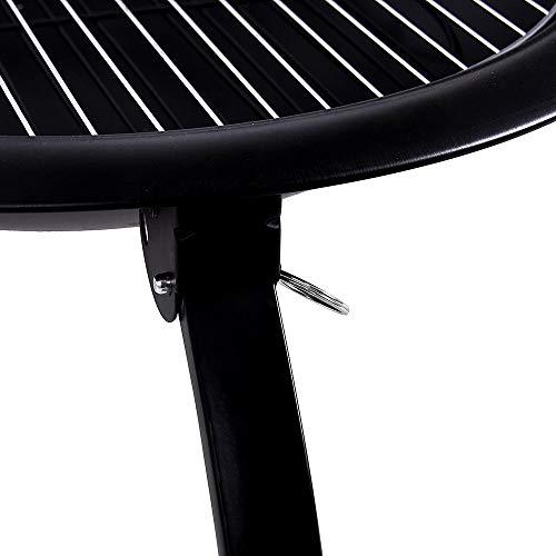 - Fire Vida Large Fire Pit | Steel Folding Outdoor Garden Patio Heater -