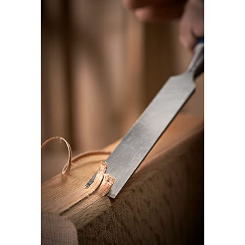 - STANLEY 4 Piece Chisel Set | Includes 6 12 18 25 mm | High Carbon Steel Blade Chisels with Sharpening Stone and Oil -