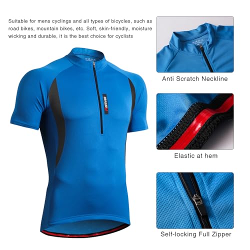 - MEETWEE Men’s Cycling Jersey | Long/Short Sleeve Biking Cycle Tops -