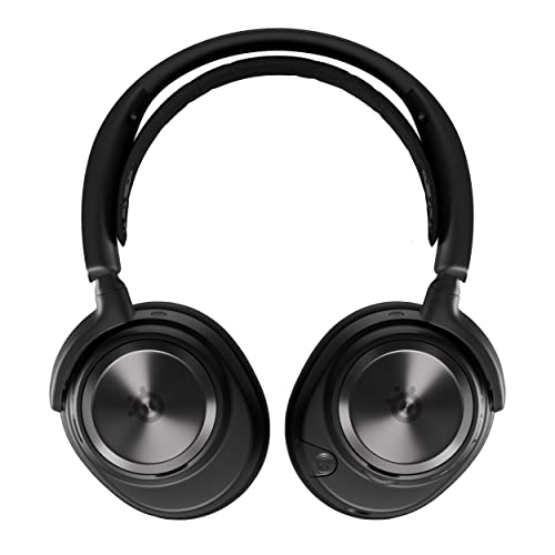 - SteelSeries | Arctis Nova Pro Wireless Multi-System Gaming Headset |  Active Noise Cancellation | ClearCast Gen 2 Mic - PC, PS5, PS4, Switch, Mobile -