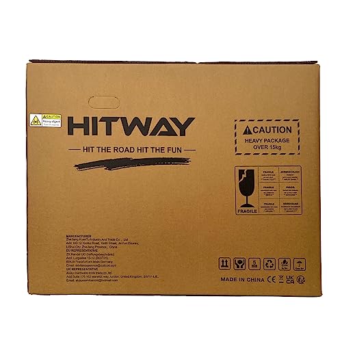 - HITWAY Electric Bike | 250W Foldable Pedal Assist | E Bike with 7.8Ah Battery -