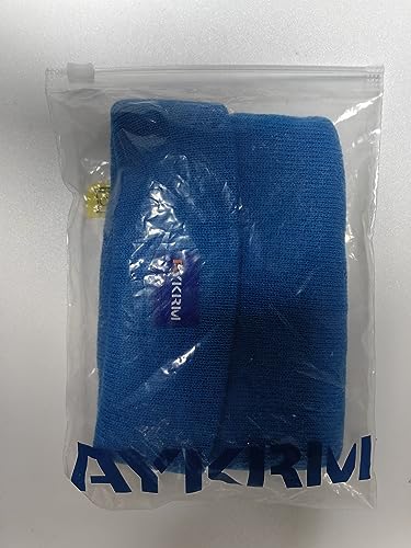 AYKRM 9 colors Hi Visibility Hat Beanie Hi-Vis Knitted Winter Hat (sapphire, 55-61cm)