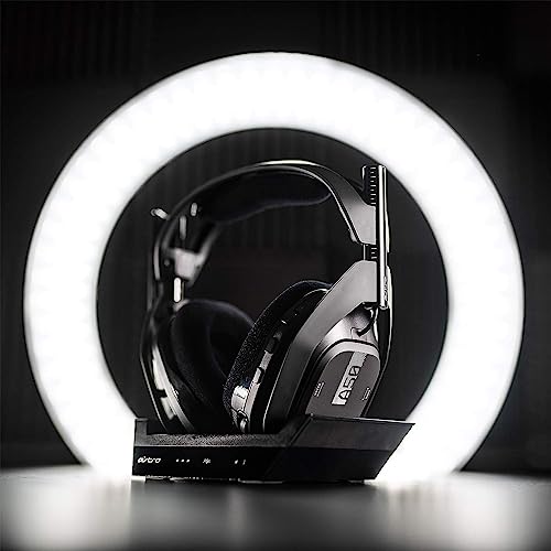 ASTRO Gaming A50 Wireless Headset + Gaming Charging Station, 4th Gen, Dolby, Balancing Gaming Sound and Voice, 2.4 GHz Wireless Connection, PS5 (HDMI adapter required), PS4, PC, Mac - Black