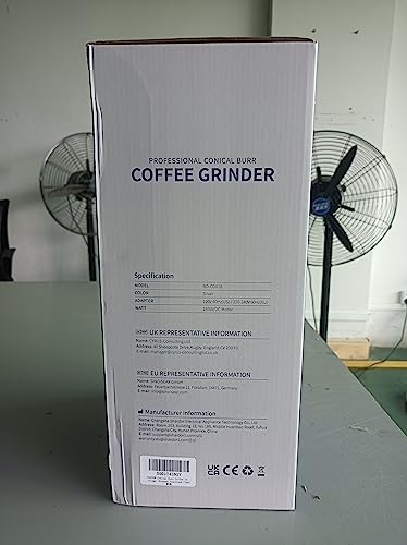 - SHARDOR Conical Burr Coffee Grinder | Electric for Espresso | Precision Electronic Timer -
