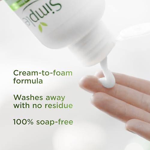 - Simple Replenishing Cream Cleanser Face Cleanser|  Suitable For Most Sensitive Skin -