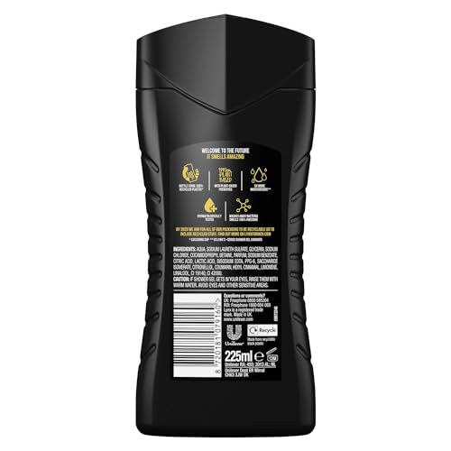 - Lynx Africa Body Wash | 12 Hour Refreshing Fragrance | 225 ml Bulk Buy 3 Pack -