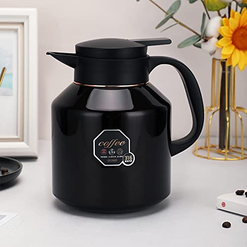 - HotTopStar 1.7L Thermal Coffee Carafe | Coffee Insulated Jug | Double-Wall Vacuum Coffee Pot -
