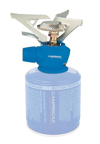 Campingaz Twister Plus gas stove, 1-burner camping stove for outdoor, backpacking or festivals, compact size, powerful output 2,600 watts, including carrying bag, runs off CV 470 gas cartridge