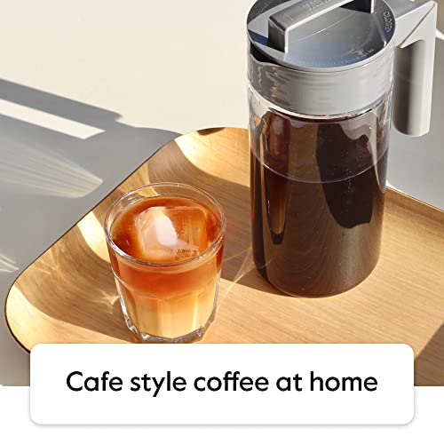 - Takeya Patented Deluxe Cold Brew Coffee Maker | Plastic | Black -