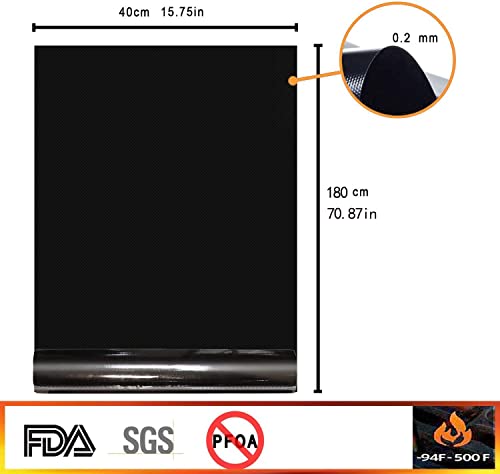 - QH7 BBQ Mats | BBQ Cooking Mat | Non Stick Barbecue Baking Mats -