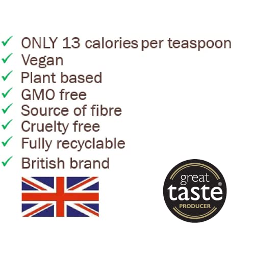 - Sweet Freedom Honeee Syrup for Coffee & Drizzling | Only 13 Calories Per Teaspoon - For Frappes, Cocktails, Pancakes & Porridge | 350g | Pack of 1 -