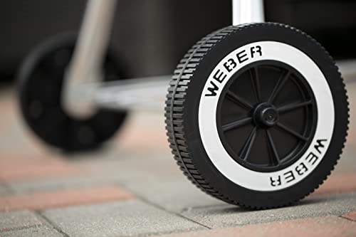 - Weber Classic Kettle Charcoal Grill Barbecue, 57cm | BBQ Grill with Lid Cover, Lid Thermometer, Stand & Wheels |