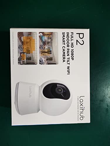 - LAXIHUB Pet Dog Cameras with App | 2K 3MP Indoor Security Camera -