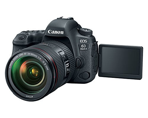 Canon EOS 6D Mark II Kit 24-105mm f/4L IS II USM (26.2 Megapixels) Black