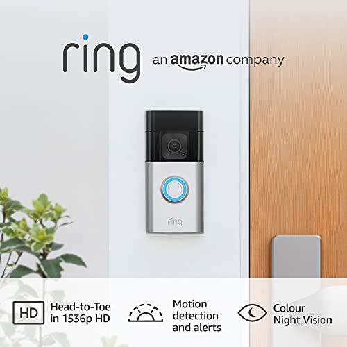 - Ring Battery Video Doorbell Plus by Amazon | Wireless Video Doorbell Camera with 1536p HD Video -