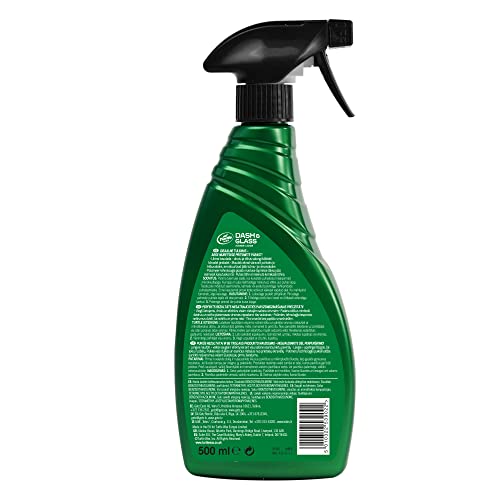 - Turtle Wax 51783 | Dash & Glass Car Window Screen Cleaner | Smear Free & Dust Free Dash | 500ml -