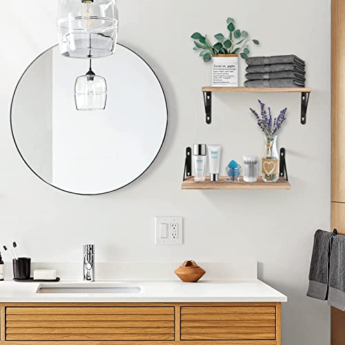 - Uten Floating Shelves Set of 2 Wall Mounted Shelf -