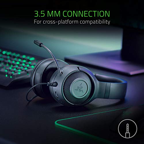 - Razer Kraken X Ultralight Gaming Headset | Lightweight Aluminum Frame | For PC, PS4, PS5, Switch, Xbox One, Xbox Series X|S, Mobile | Black -