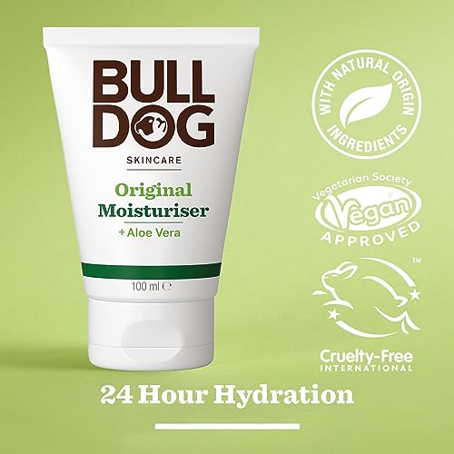 Bulldog Skincare Original Moisturiser for Men 100ml, (Pack of 1)