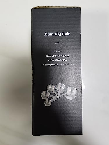 - Measuring Cups & Spoons Set of 12 | Premium Stainless Steel 5 Measuring Cups and 6 Measuring Spoons -