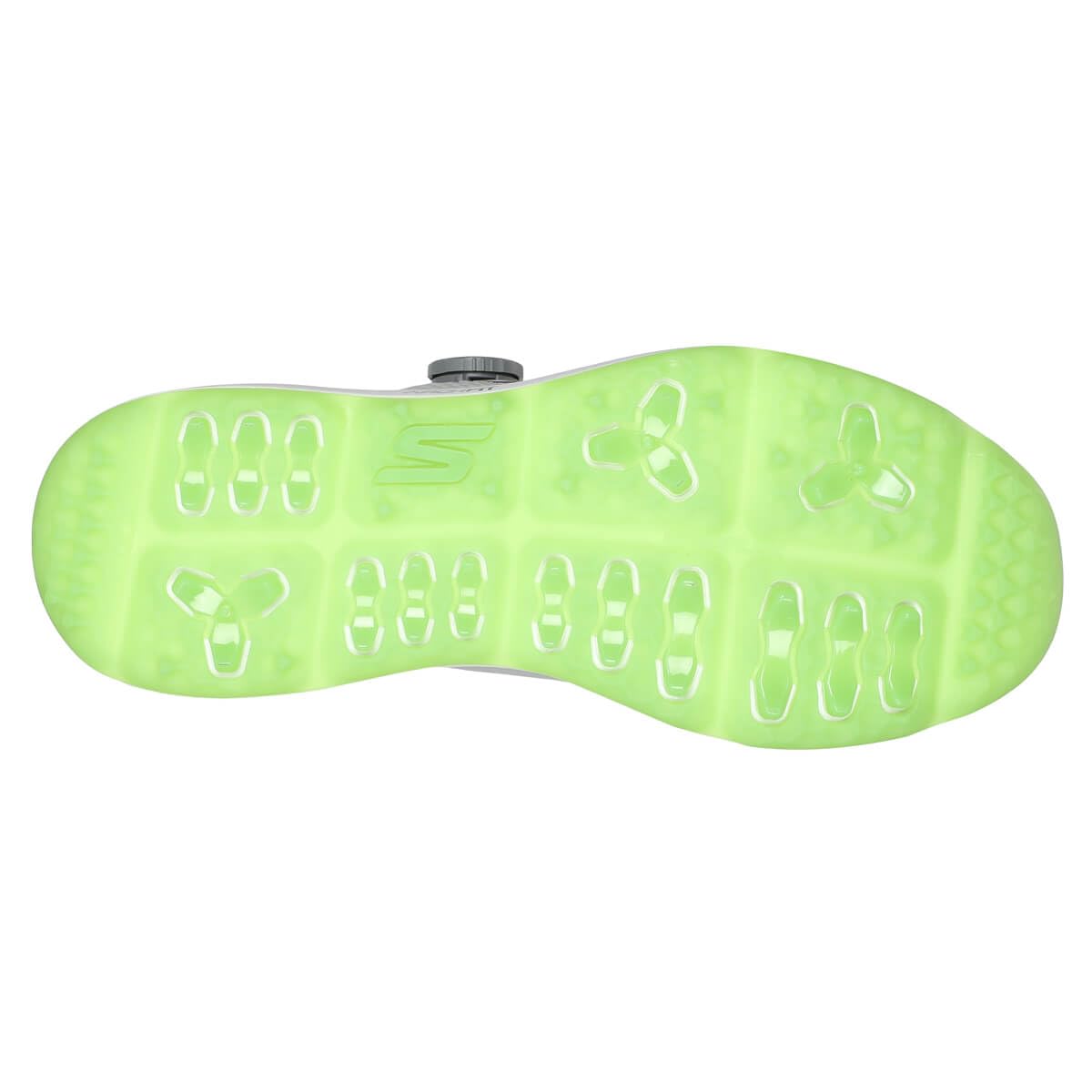 - Skechers Mens | Go Golf Elite 5 Slip in Golf Shoes | Grey/Lime -