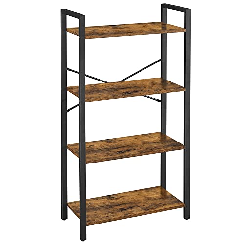 - VASAGLE 4 Tier Shelf Bookcase -