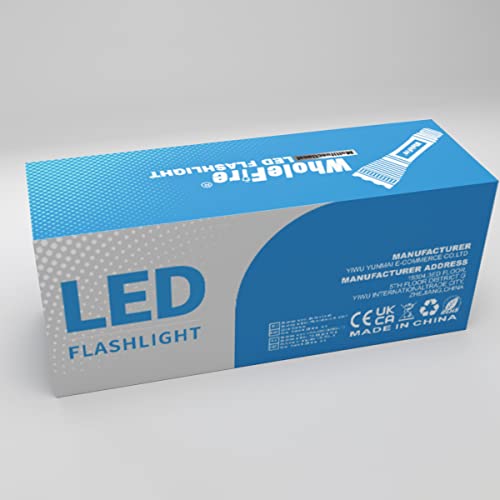 - WholeFire 150000 Lumens Torches LED Super Bright & Rechargeable