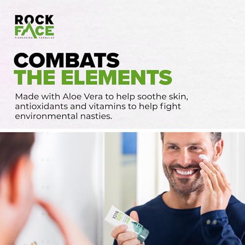 - Rockface Mens Moisturiser | Face Moisturiser | All Weather Protection | Energises Skin -